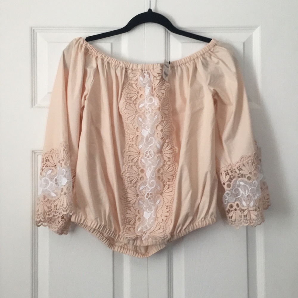 Off the shoulder top